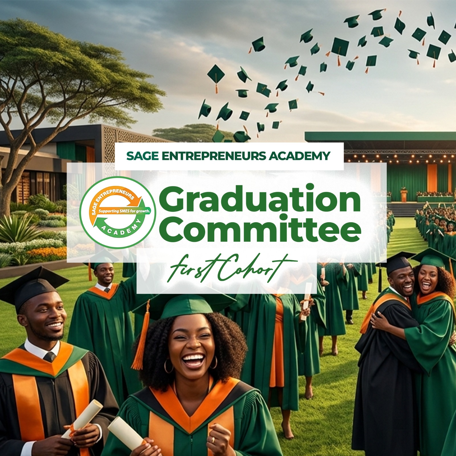 A great moment for our students of Cohort One